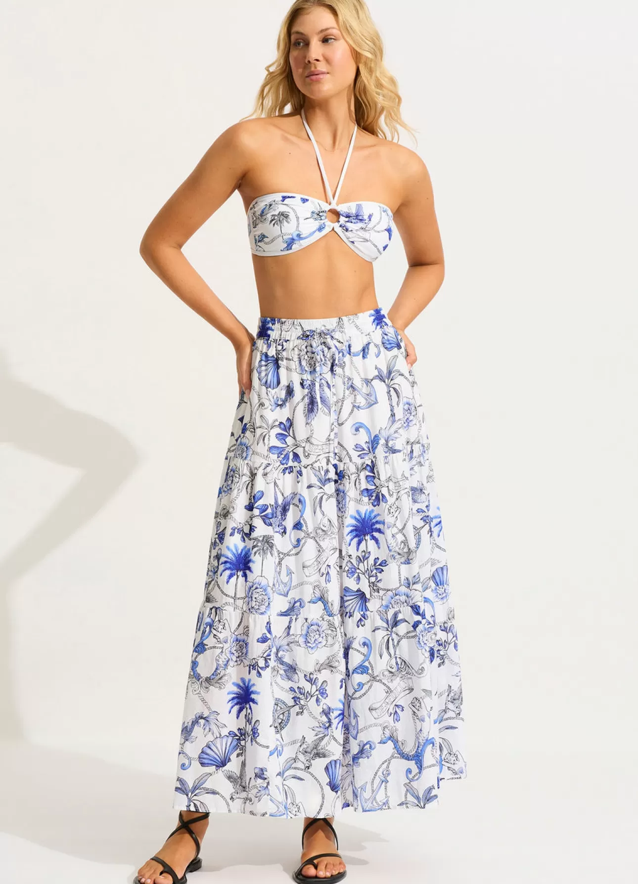 Seafolly Ahoy Maxi Skirt -