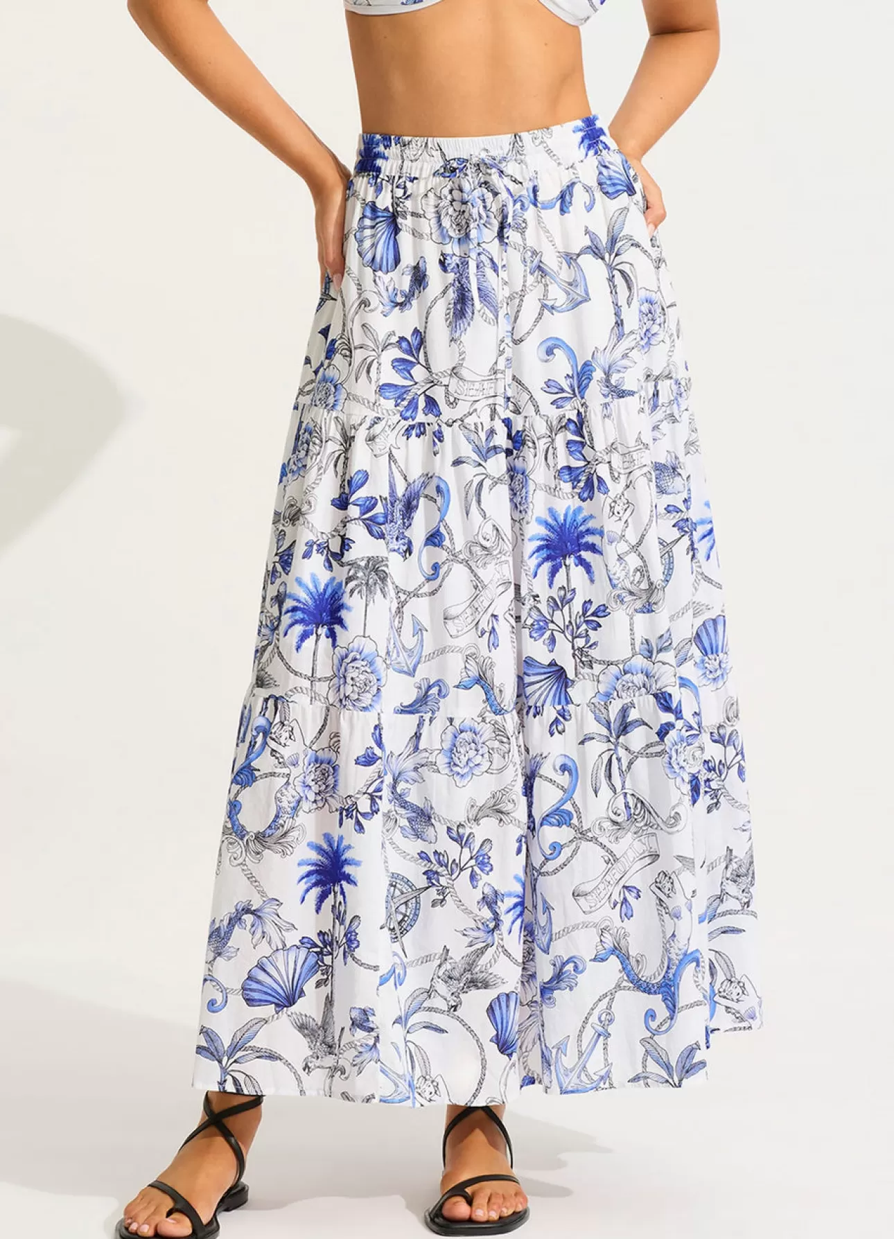 Seafolly Ahoy Maxi Skirt -