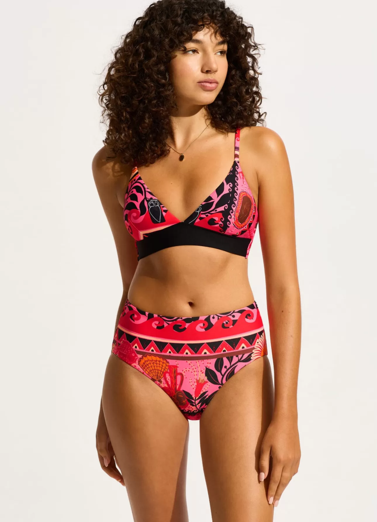 Seafolly Atlantis High Waisted Bikini Bottom -