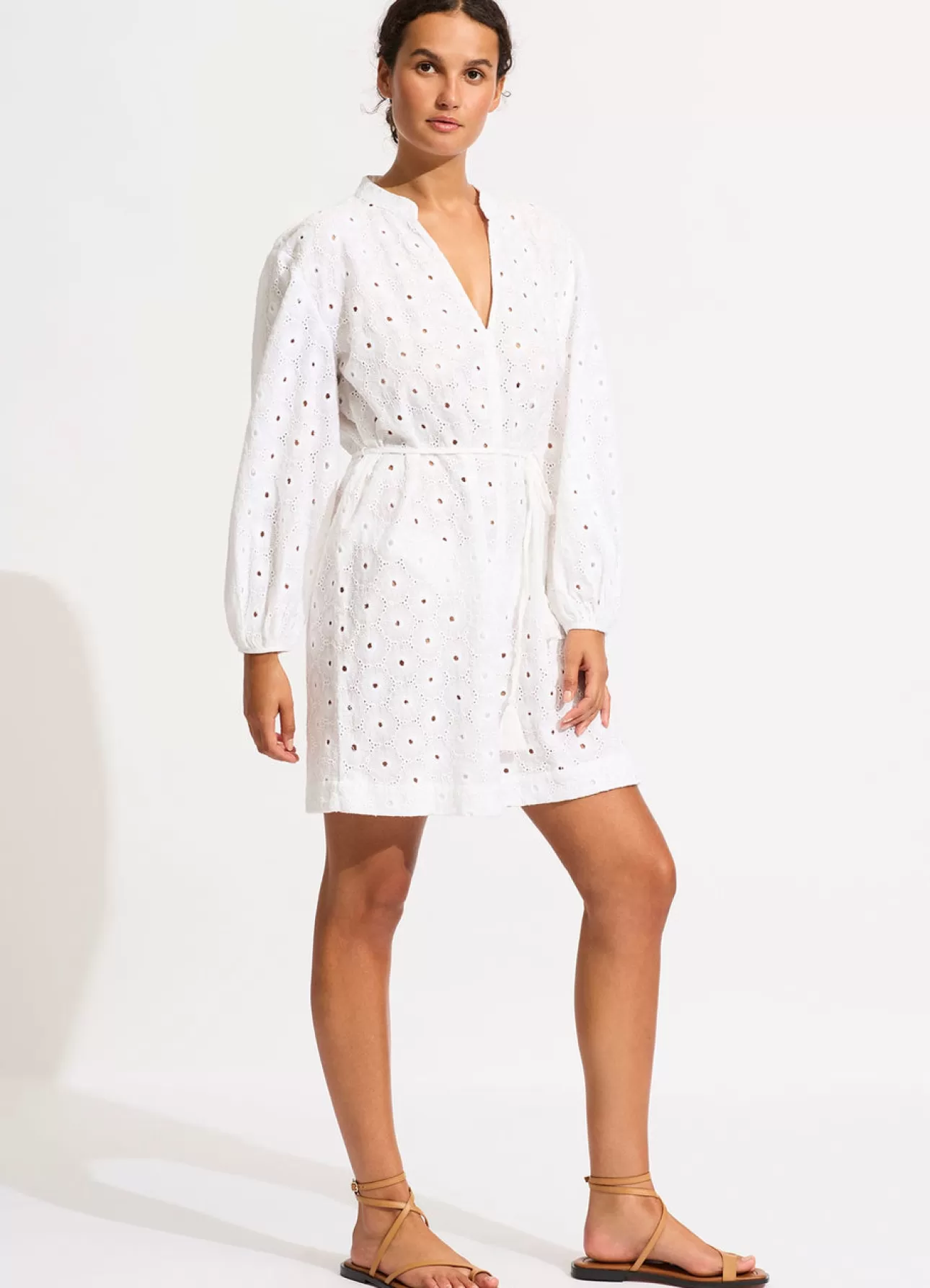 Seafolly Broderie Cover Up -