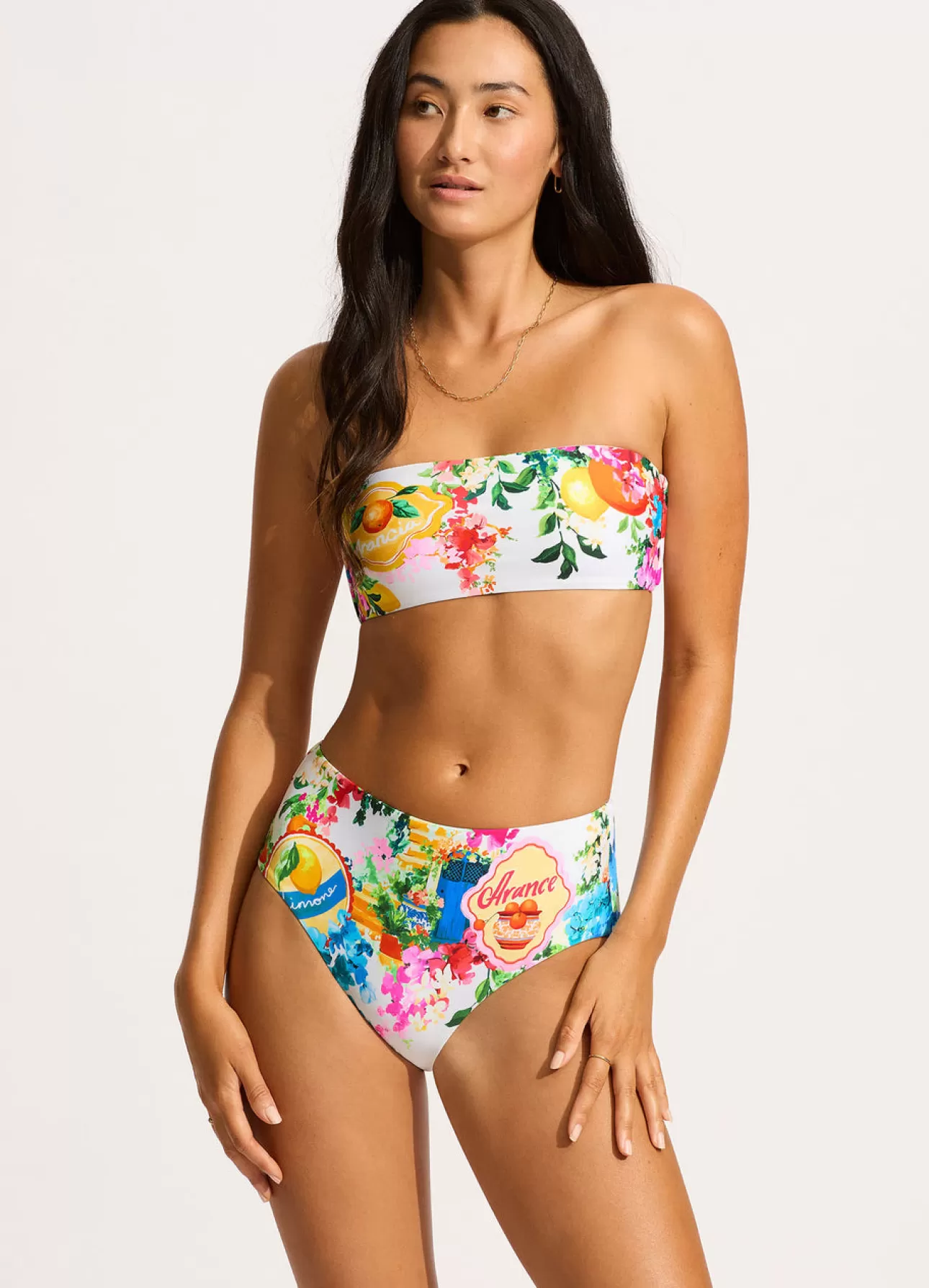 Seafolly Ciao Bella Bandeau Bikini Top -