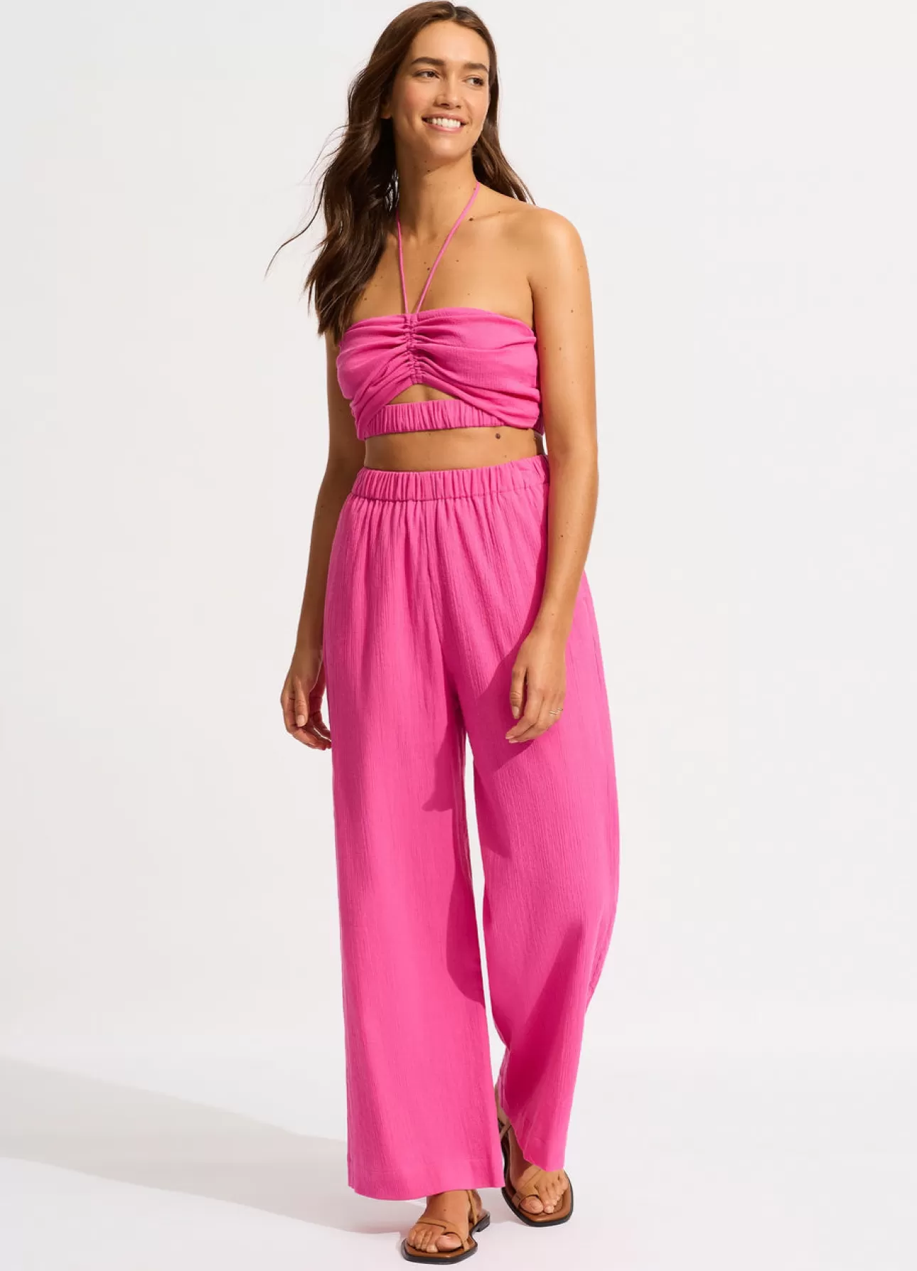 Seafolly Crinkle Beach Pant -