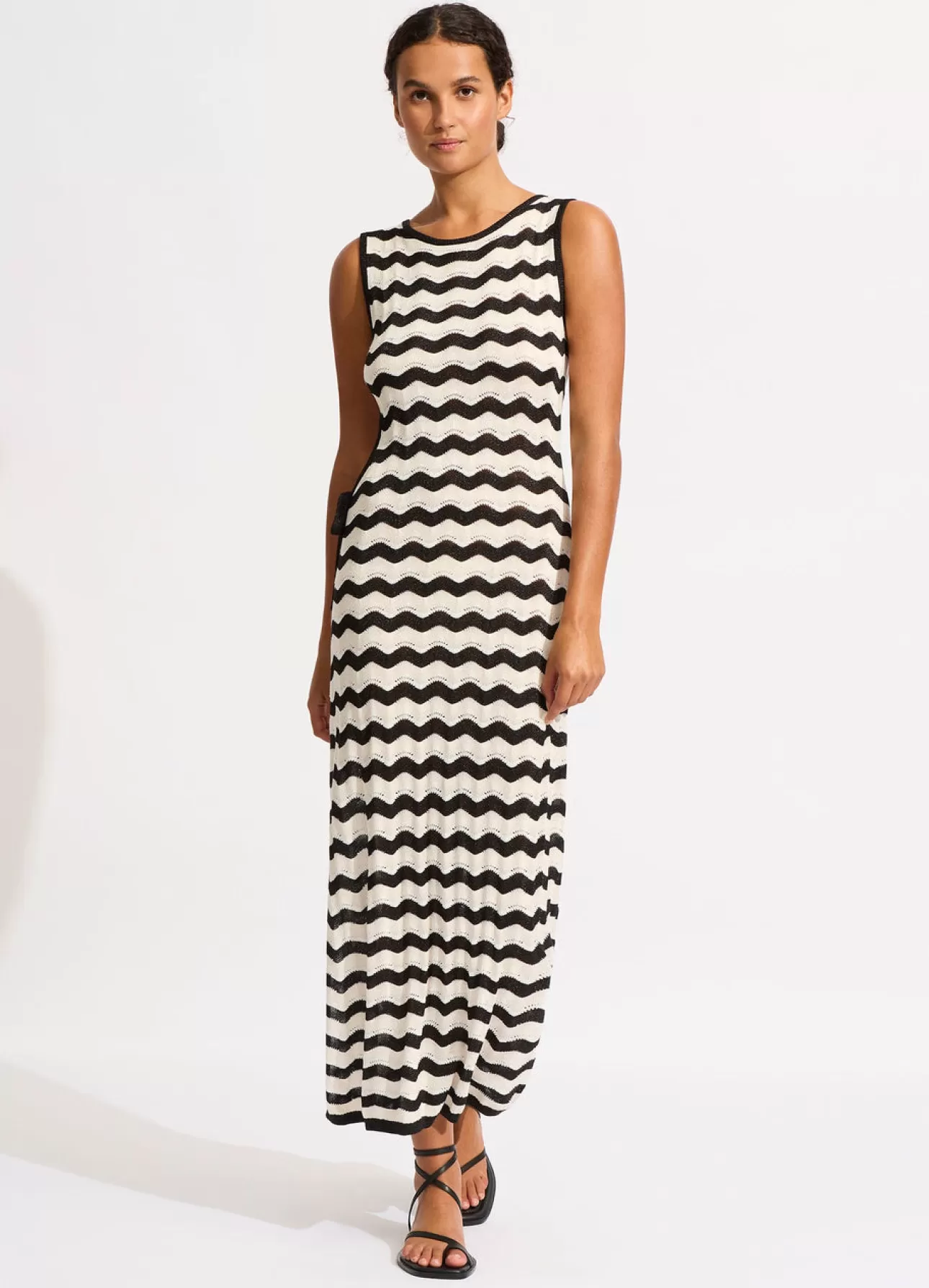 Seafolly Cut Out Knit Maxi Dress -