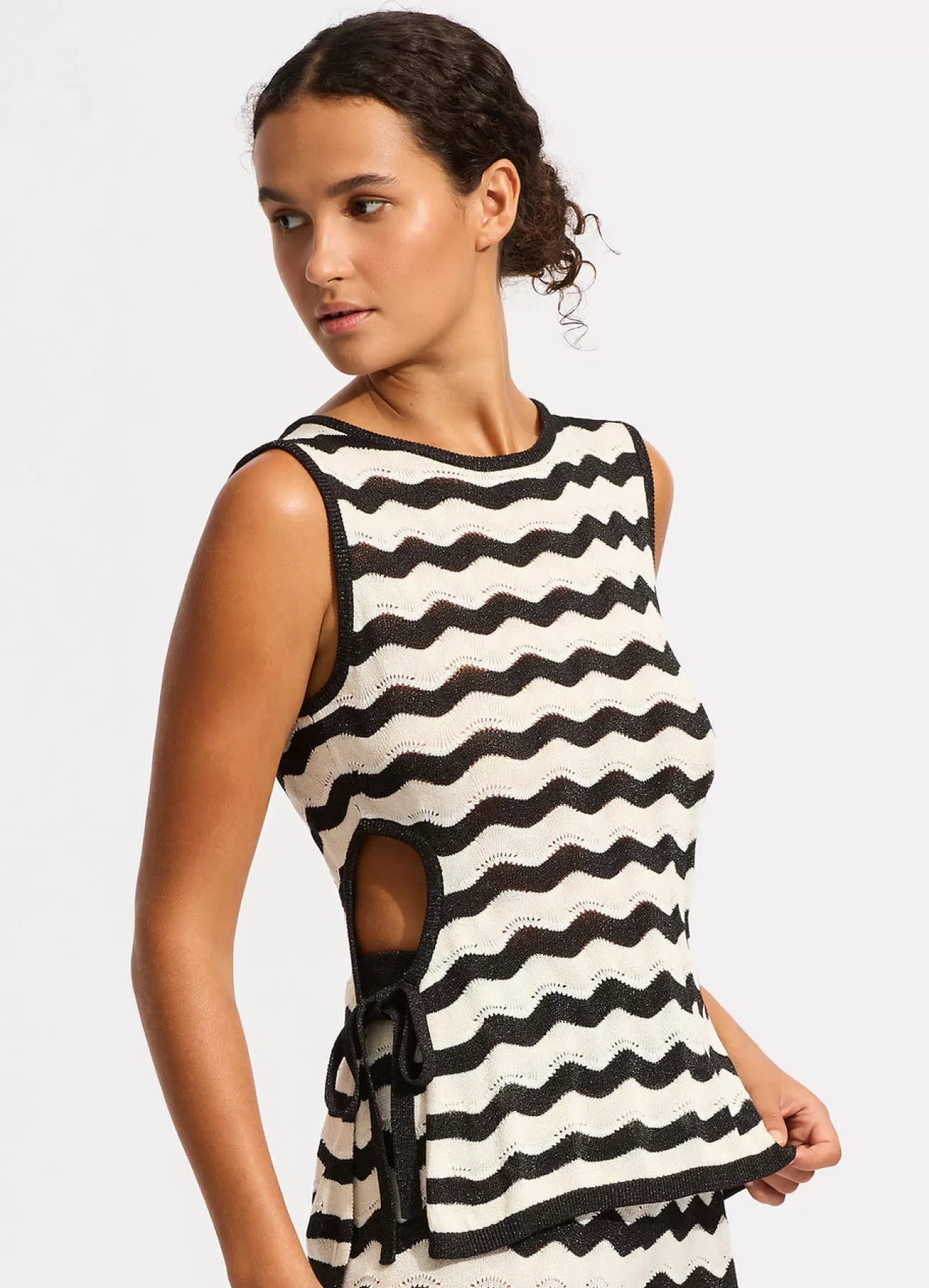 Seafolly Cut Out Knit Top -