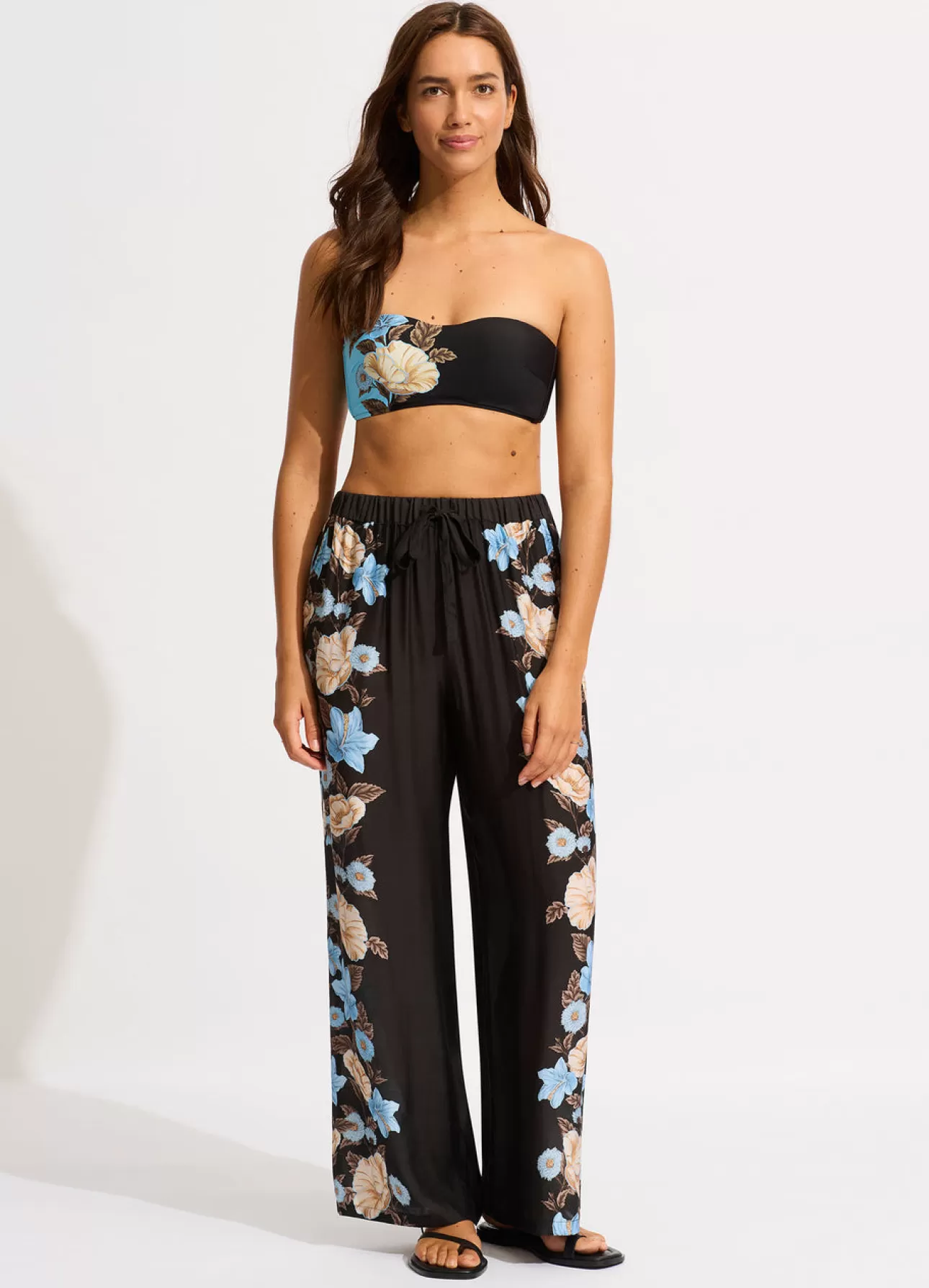 Seafolly Garden Party Wide Leg Pant -