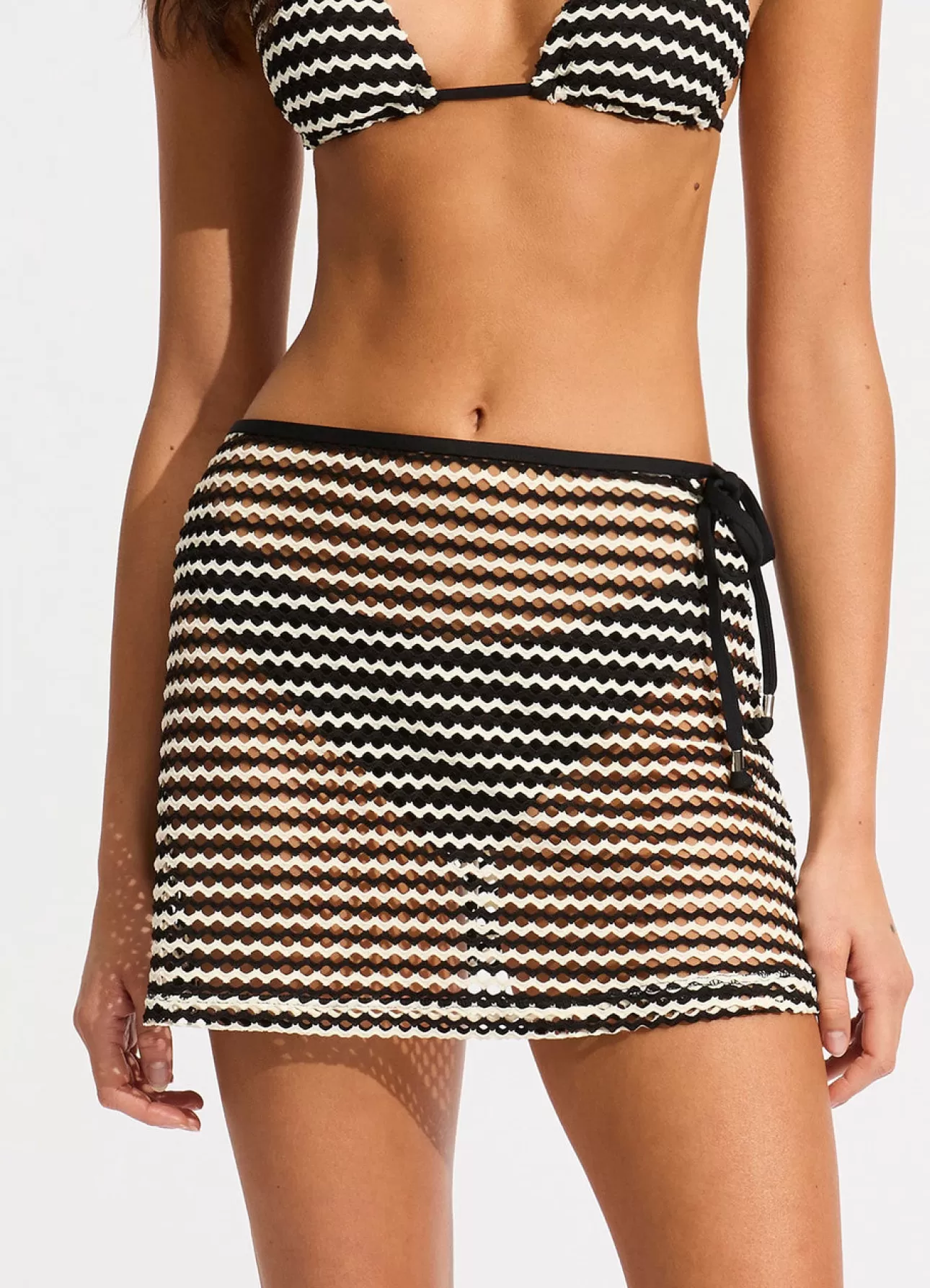 Seafolly Mesh Effect A-Line Skirt -