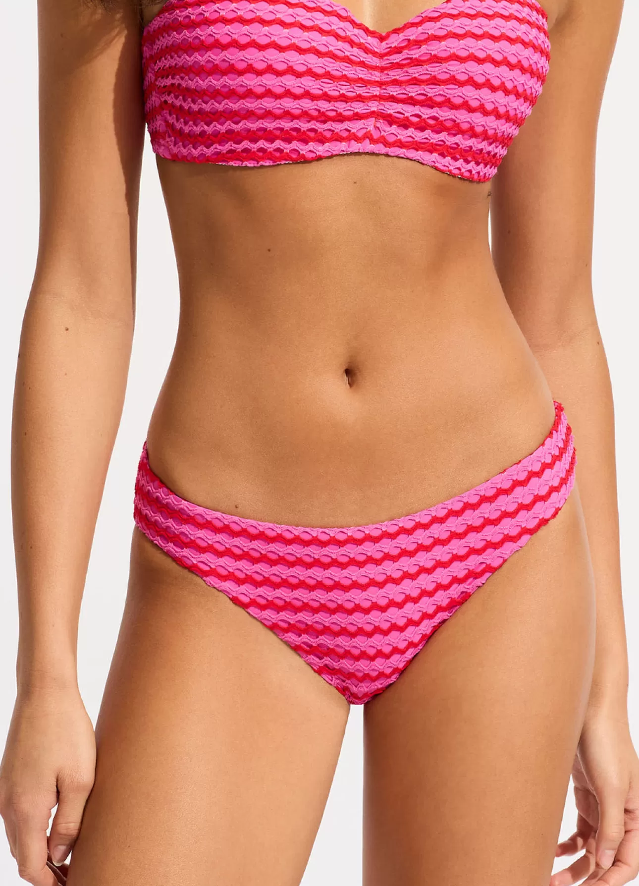 Seafolly Mesh Effect Hipster Bikini Bottom -