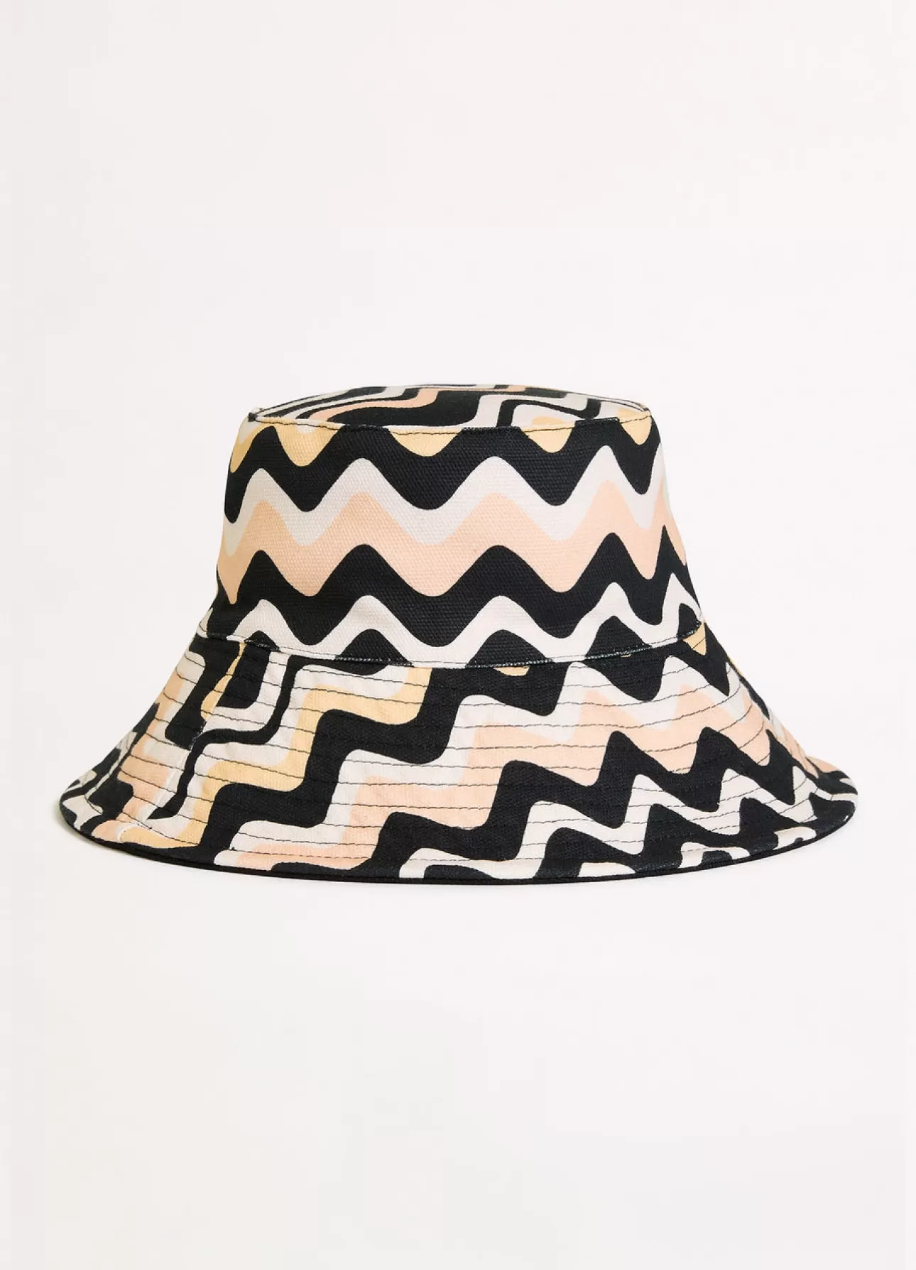 Seafolly Neue Wave Reversible Buckethat -