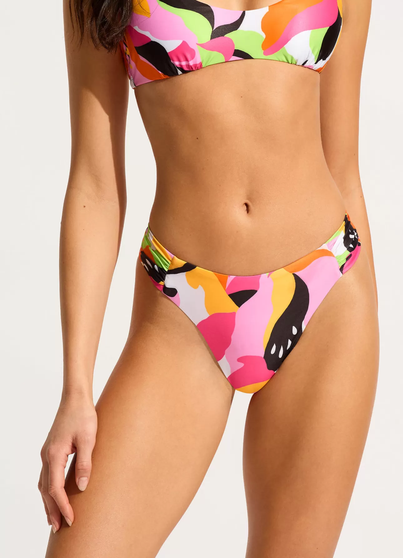 Seafolly Rio High Leg Bikini Bottom -