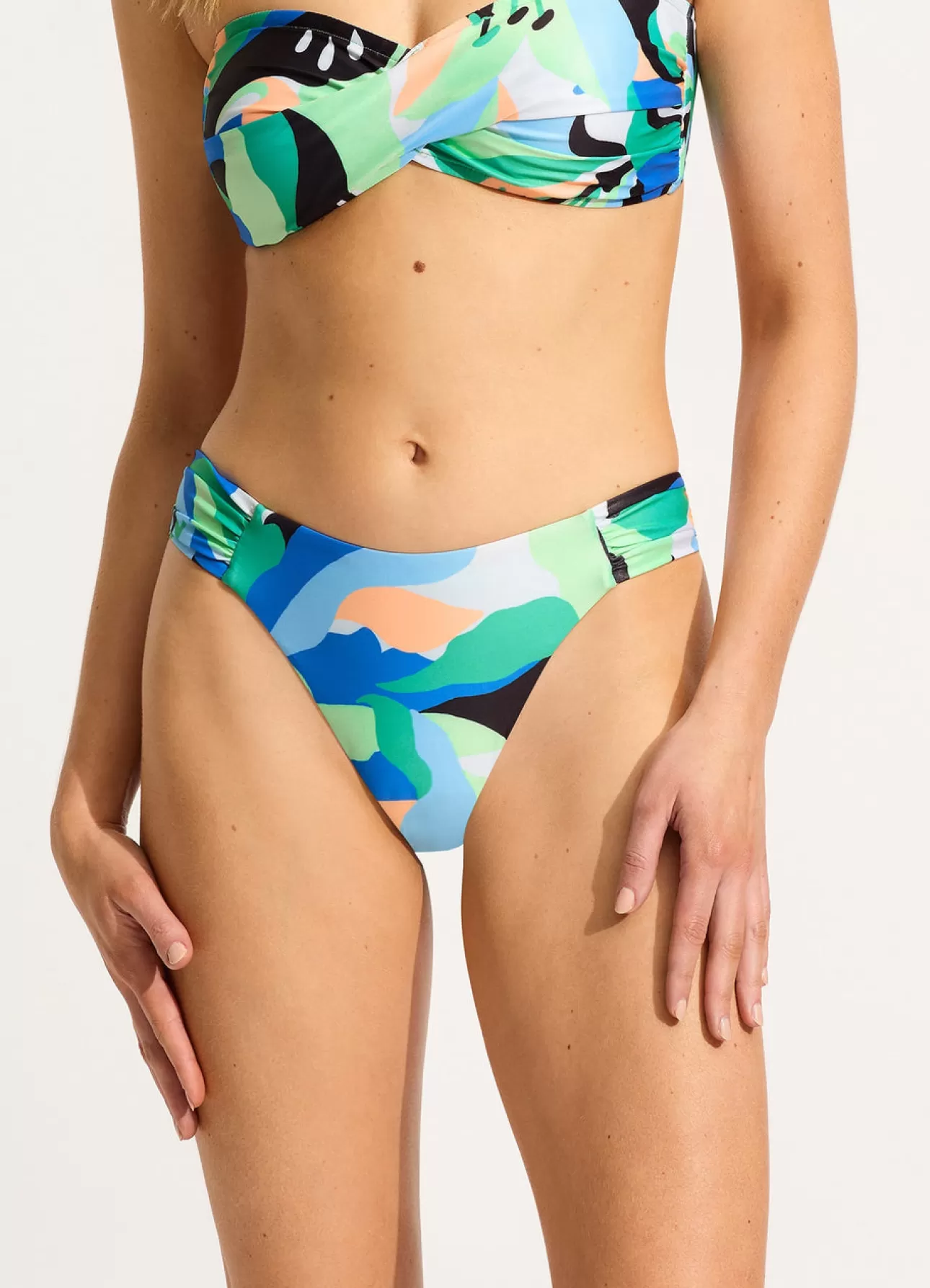 Seafolly Rio High Leg Bikini Bottom -