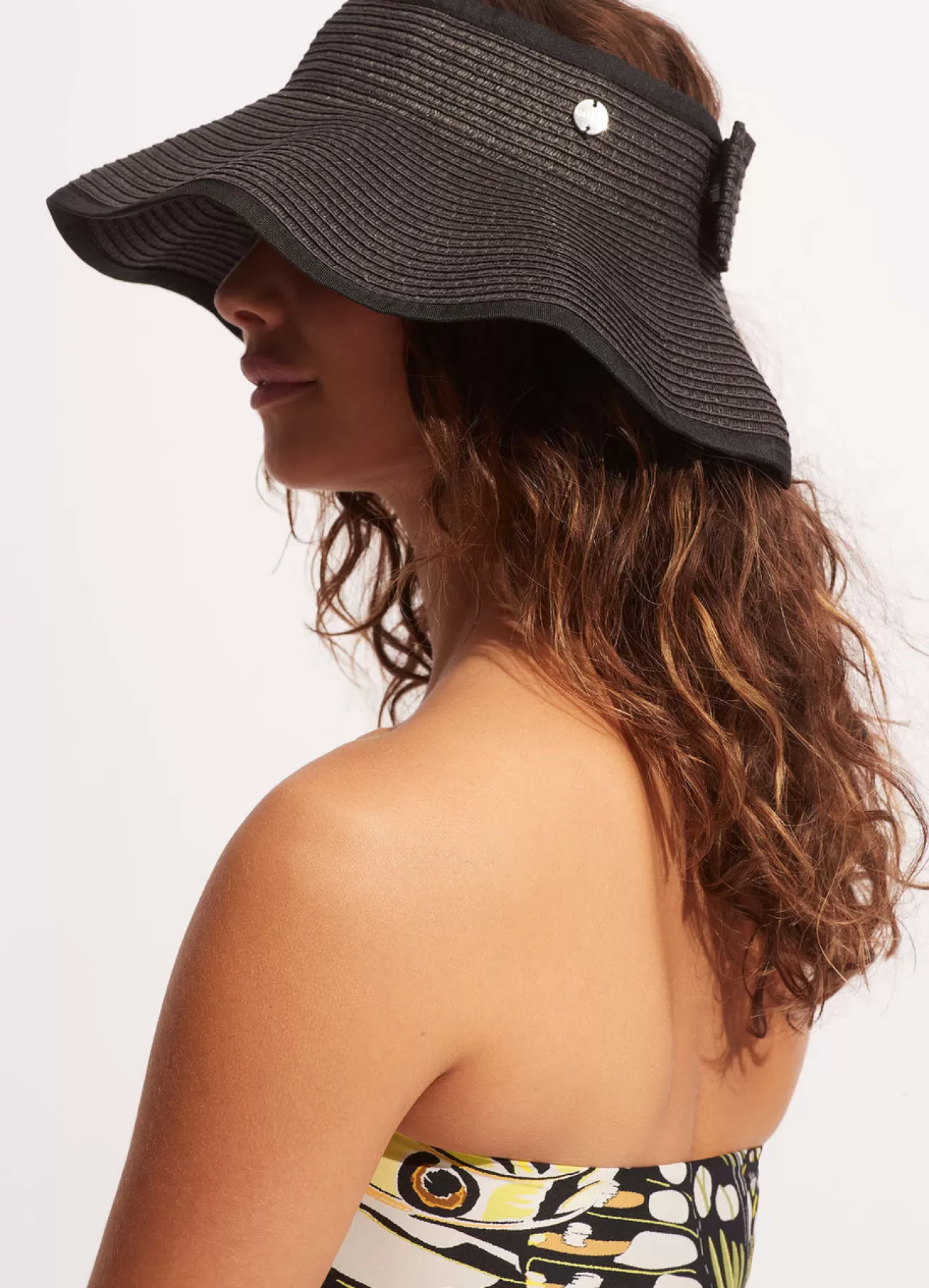 Seafolly Sahara Roll Up Visor -