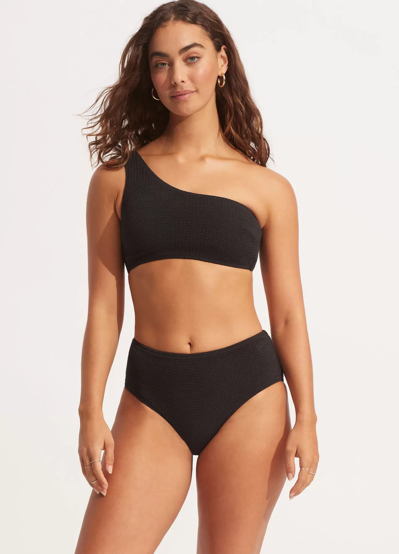 Seafolly Sea Dive Wide Side Retro -