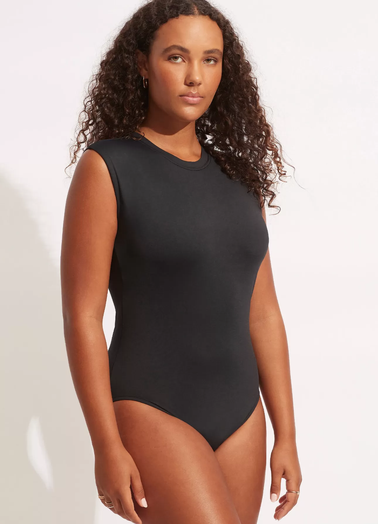 Seafolly Collective Cap Sleeve One Piece -