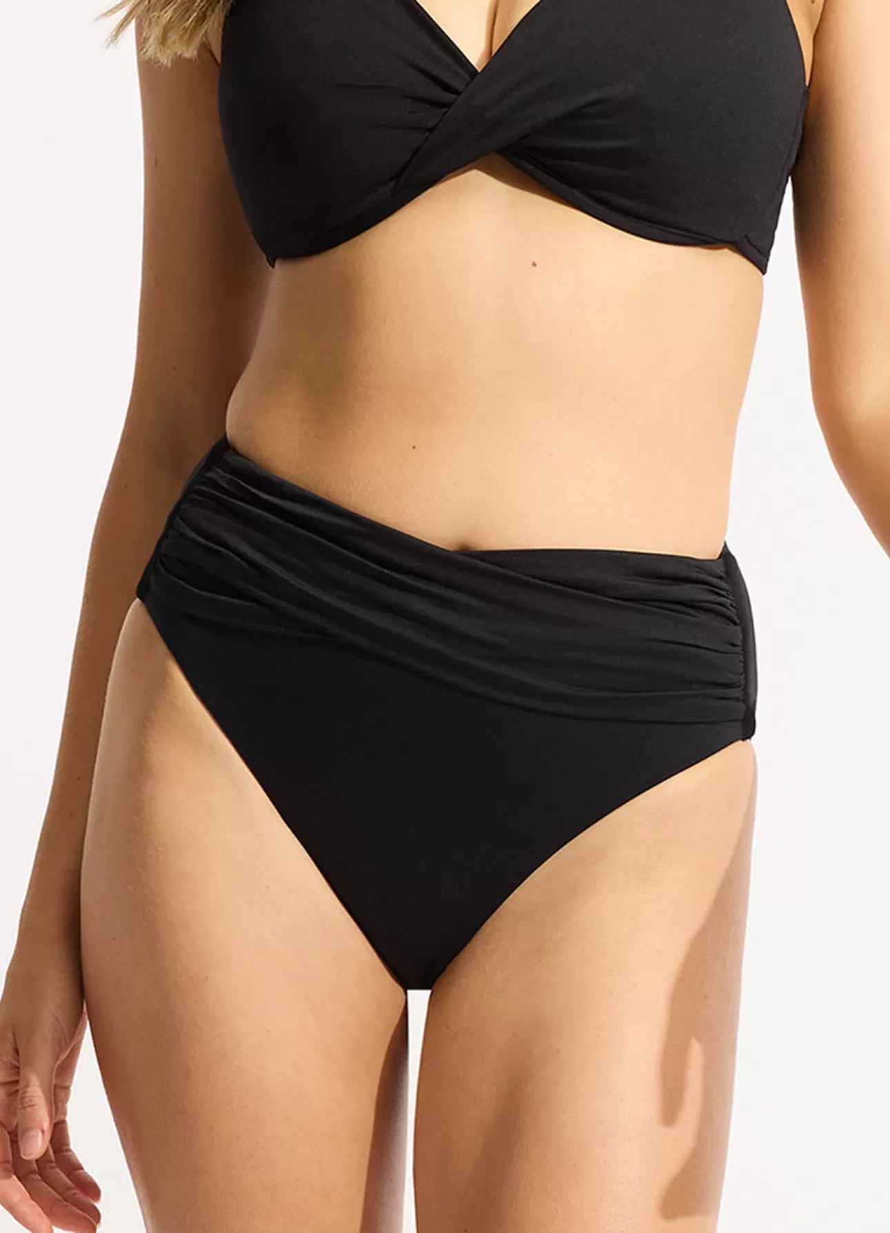 Seafolly Collective High Waist Wrap Front Pant -