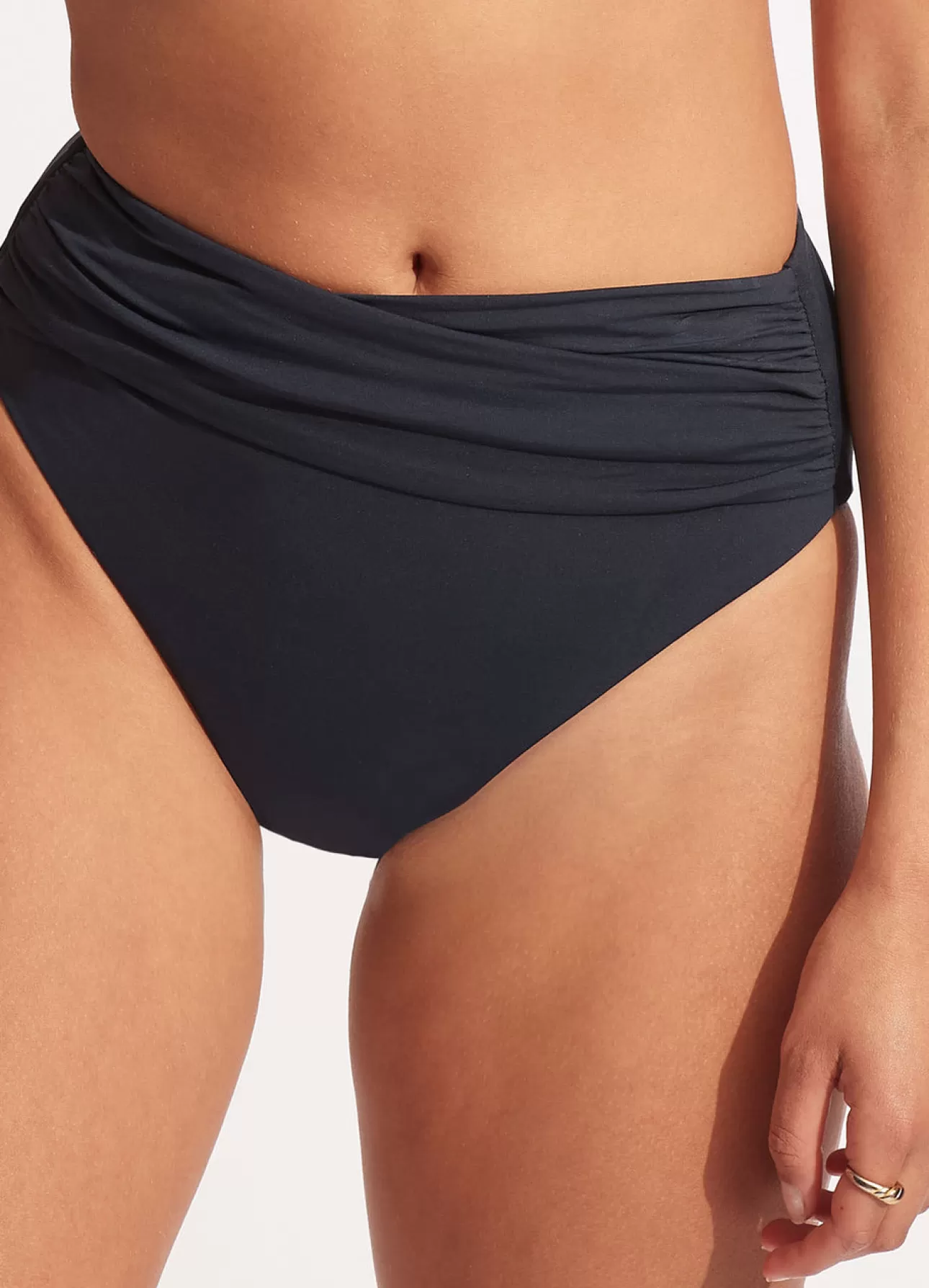 Seafolly Collective High Waist Wrap Front Pant -