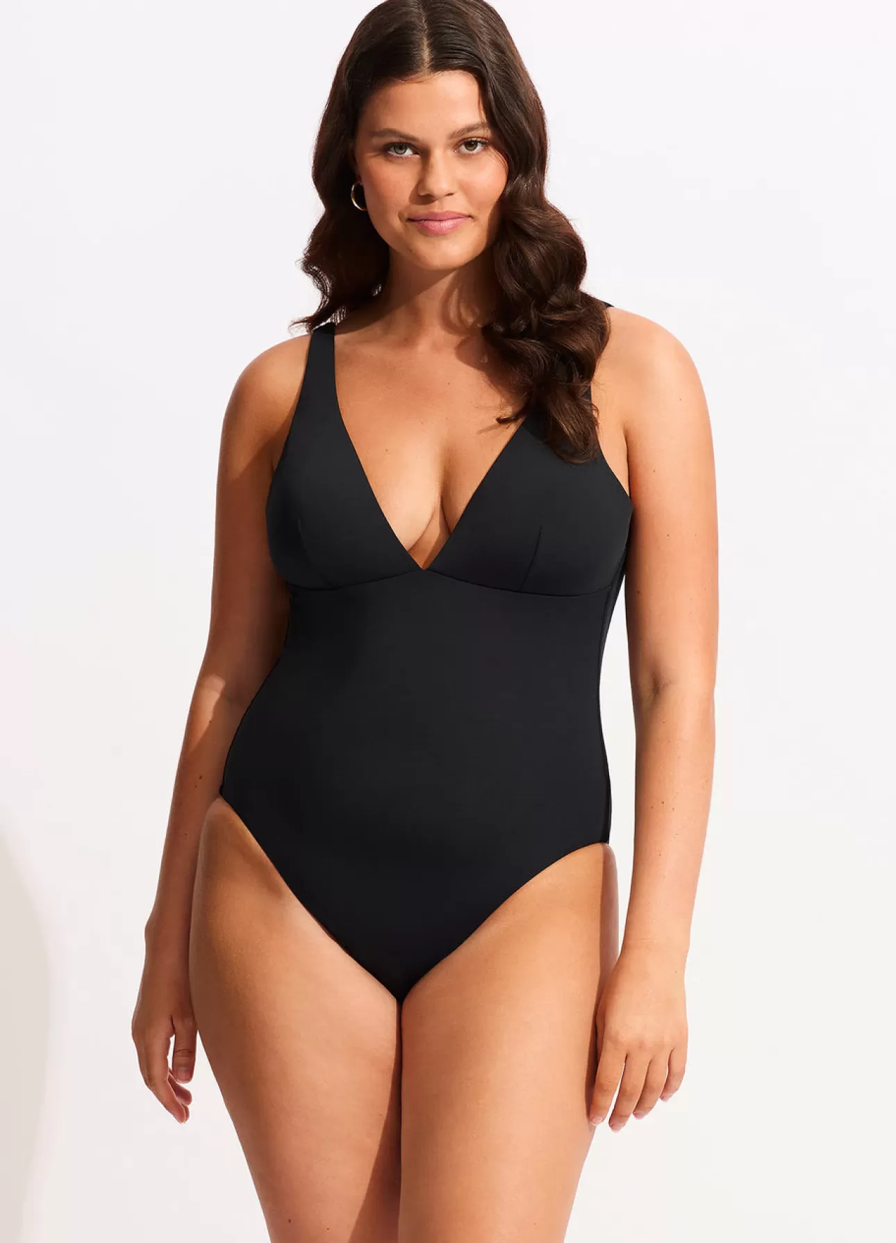 Seafolly Collective V Neck One Piece -