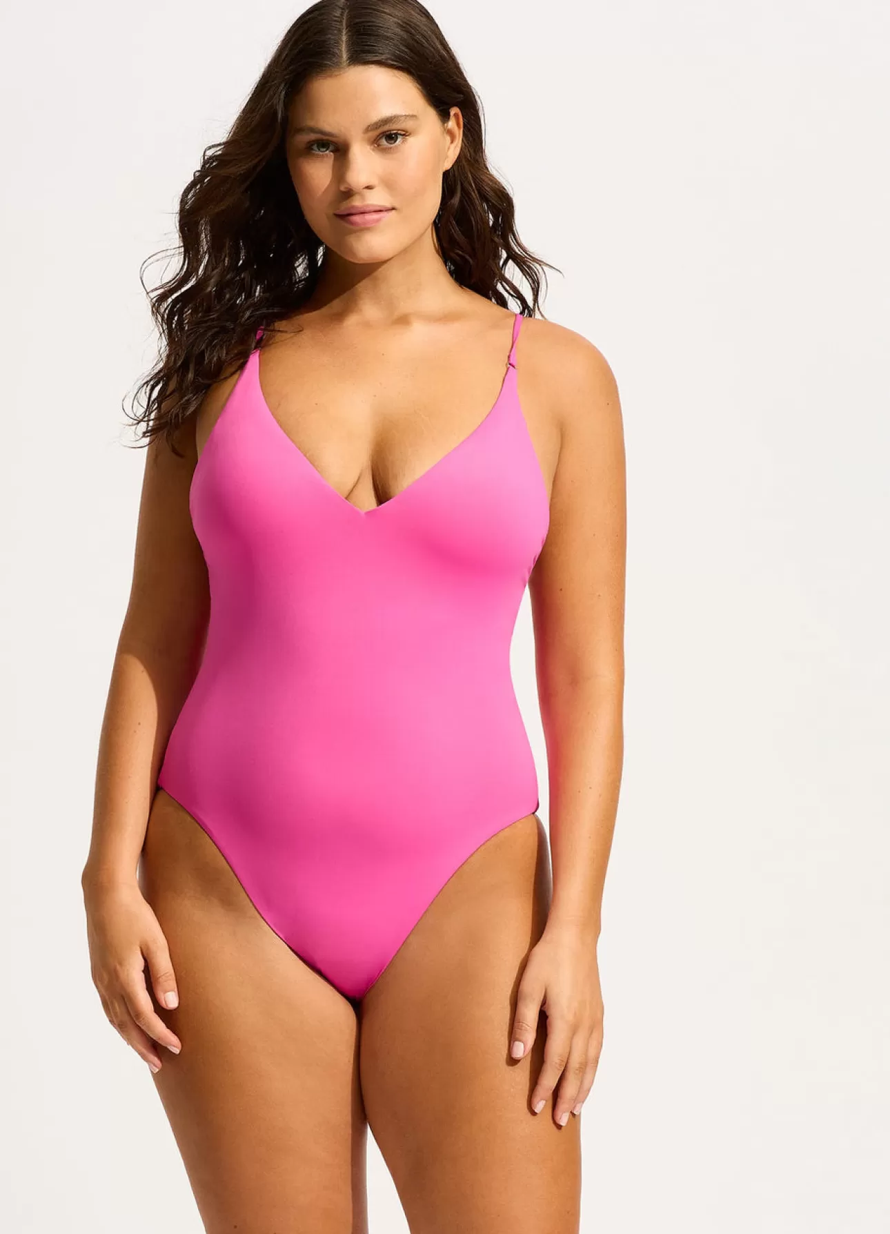 Seafolly Collective V Neck One Piece -