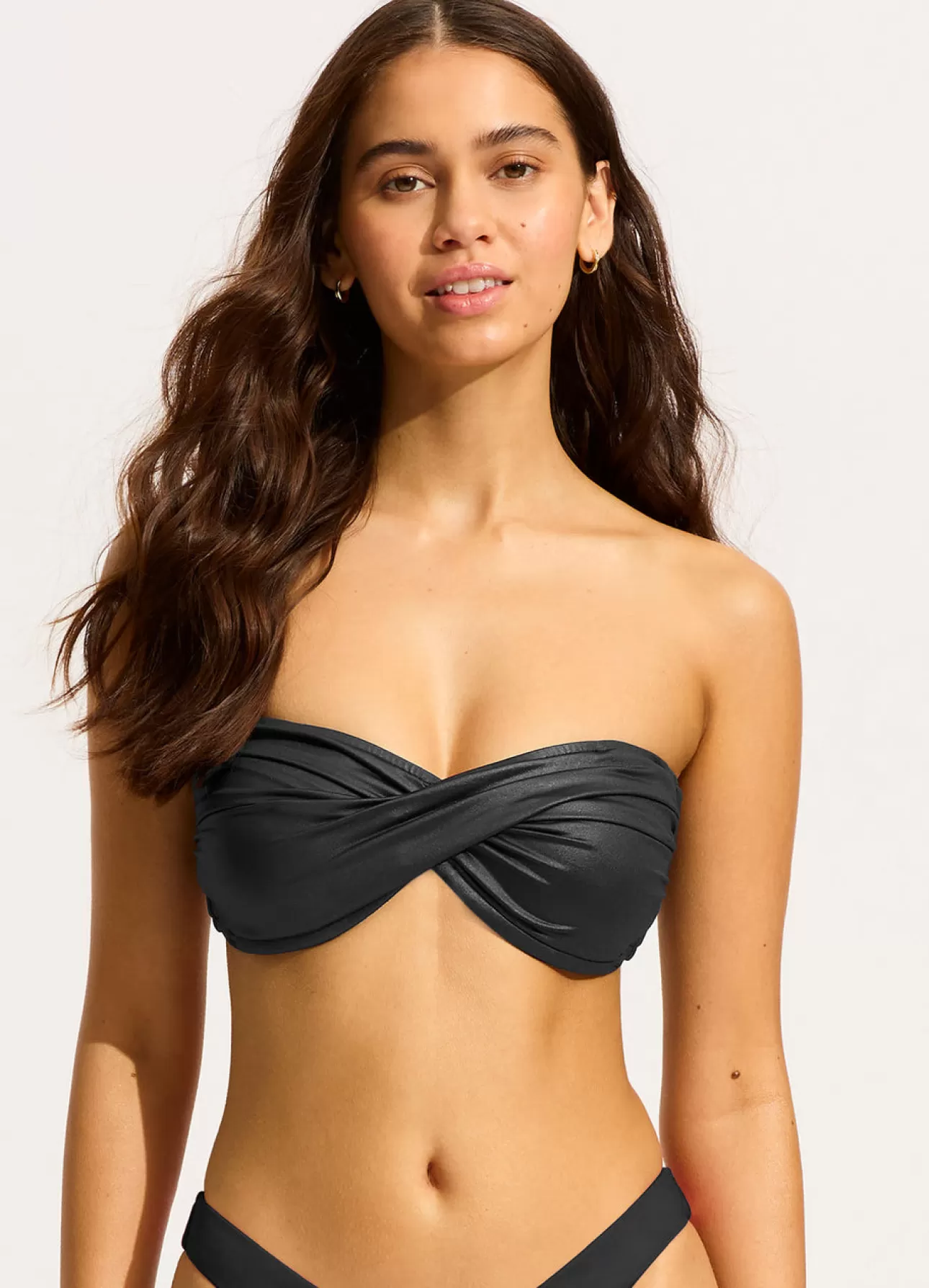 Seafolly Soleil Twist Bandeau Bikini Top -