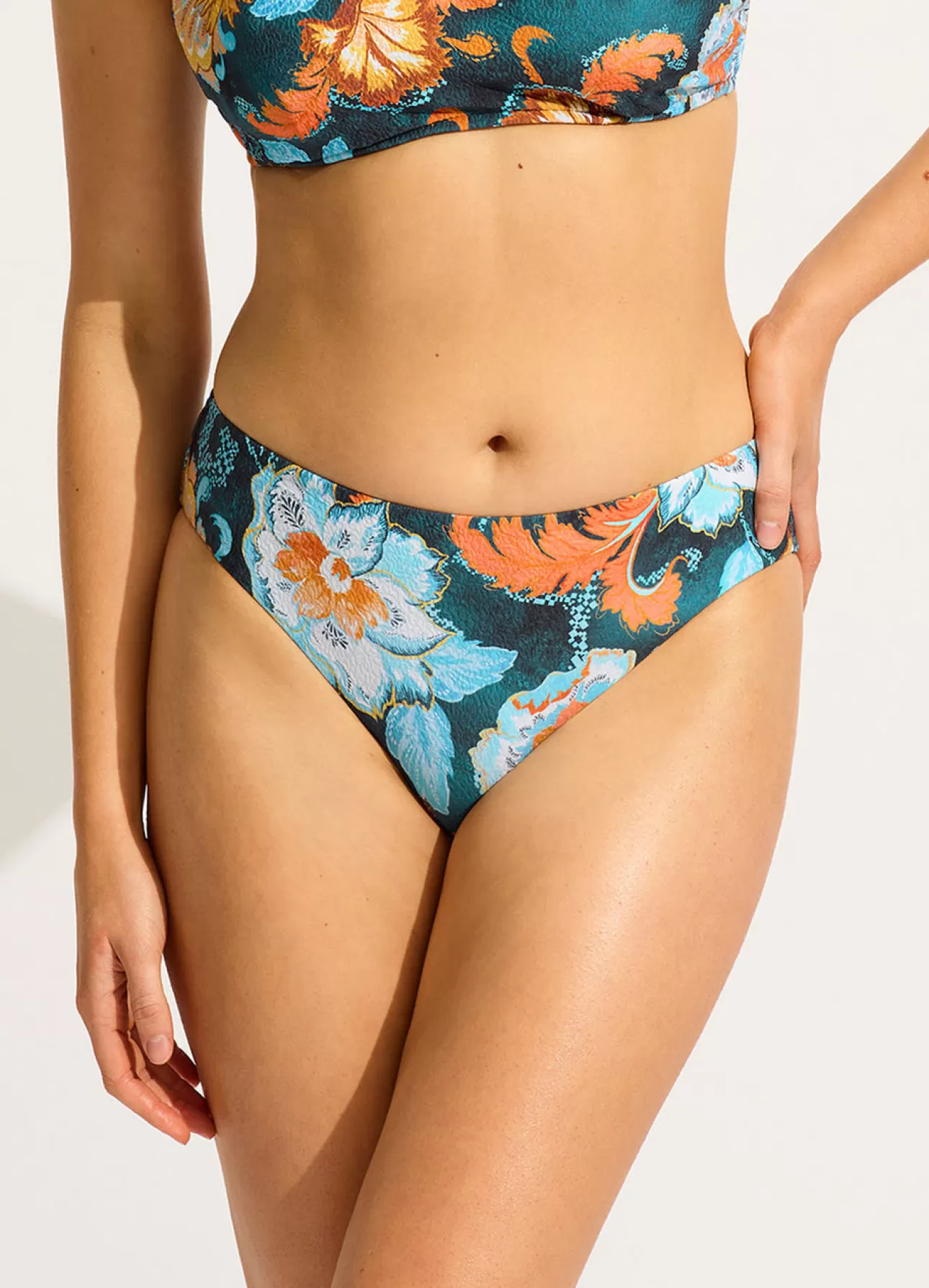 Seafolly Spring Festival Retro Bikini Bottom -