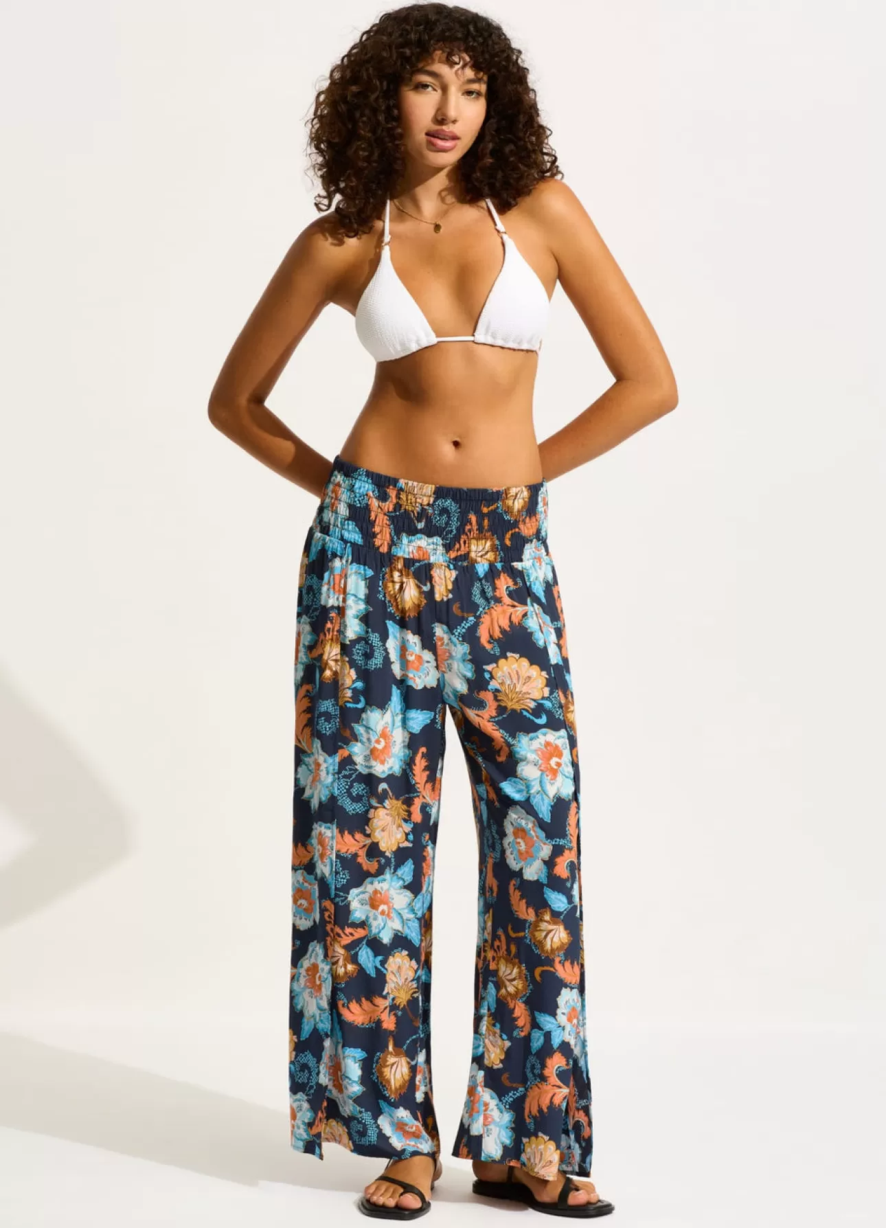 Seafolly Spring Festival Shirring Pant -