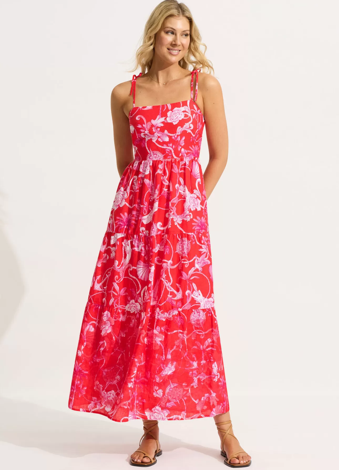 Seafolly Tiered Maxi Dress -