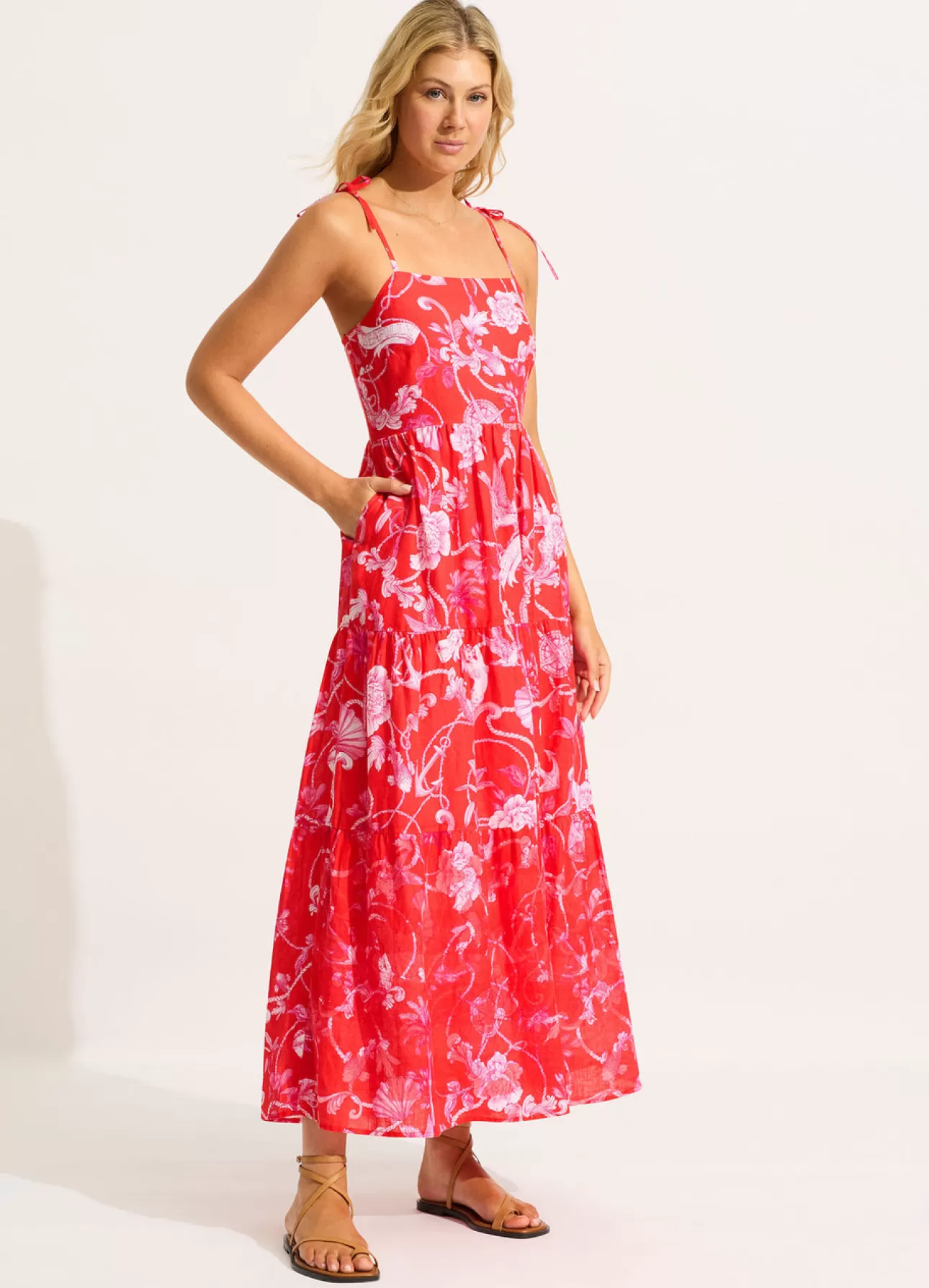 Seafolly Tiered Maxi Dress -