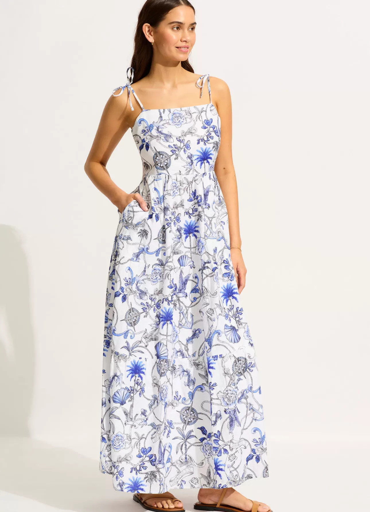 Seafolly Tiered Maxi Dress -