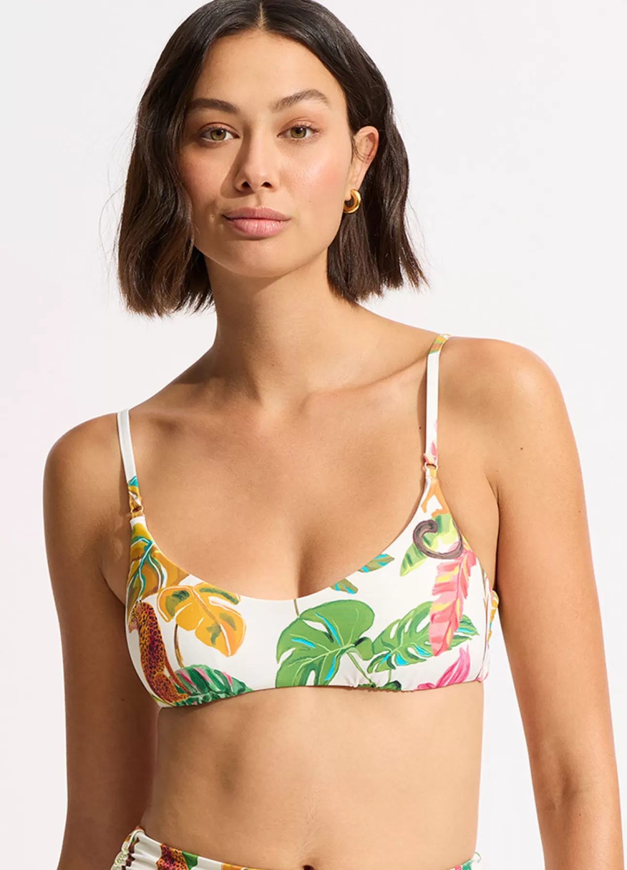 Seafolly Tropica Bralette Bikini Top -