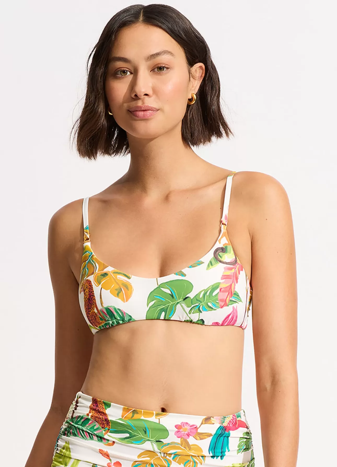 Seafolly Tropica Bralette Bikini Top -