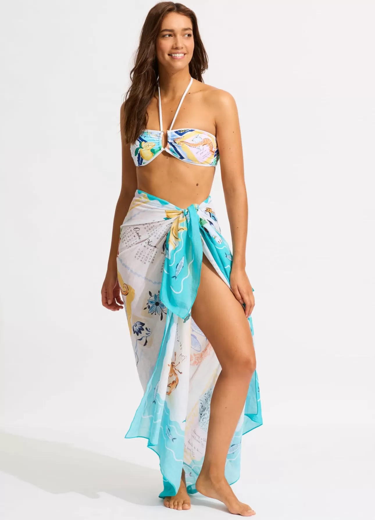 Seafolly Wish You Were Here Sarong -