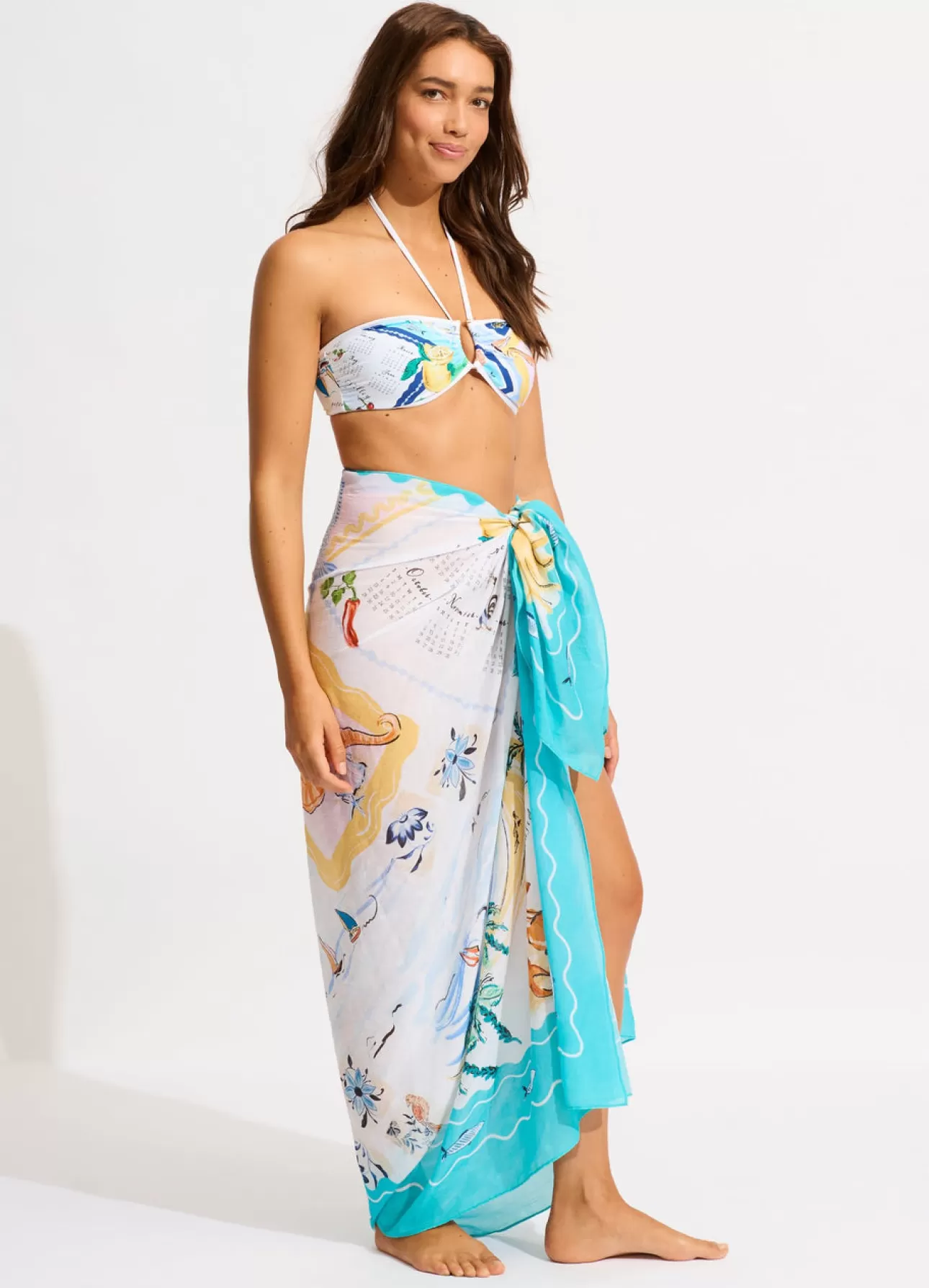 Seafolly Wish You Were Here Sarong -