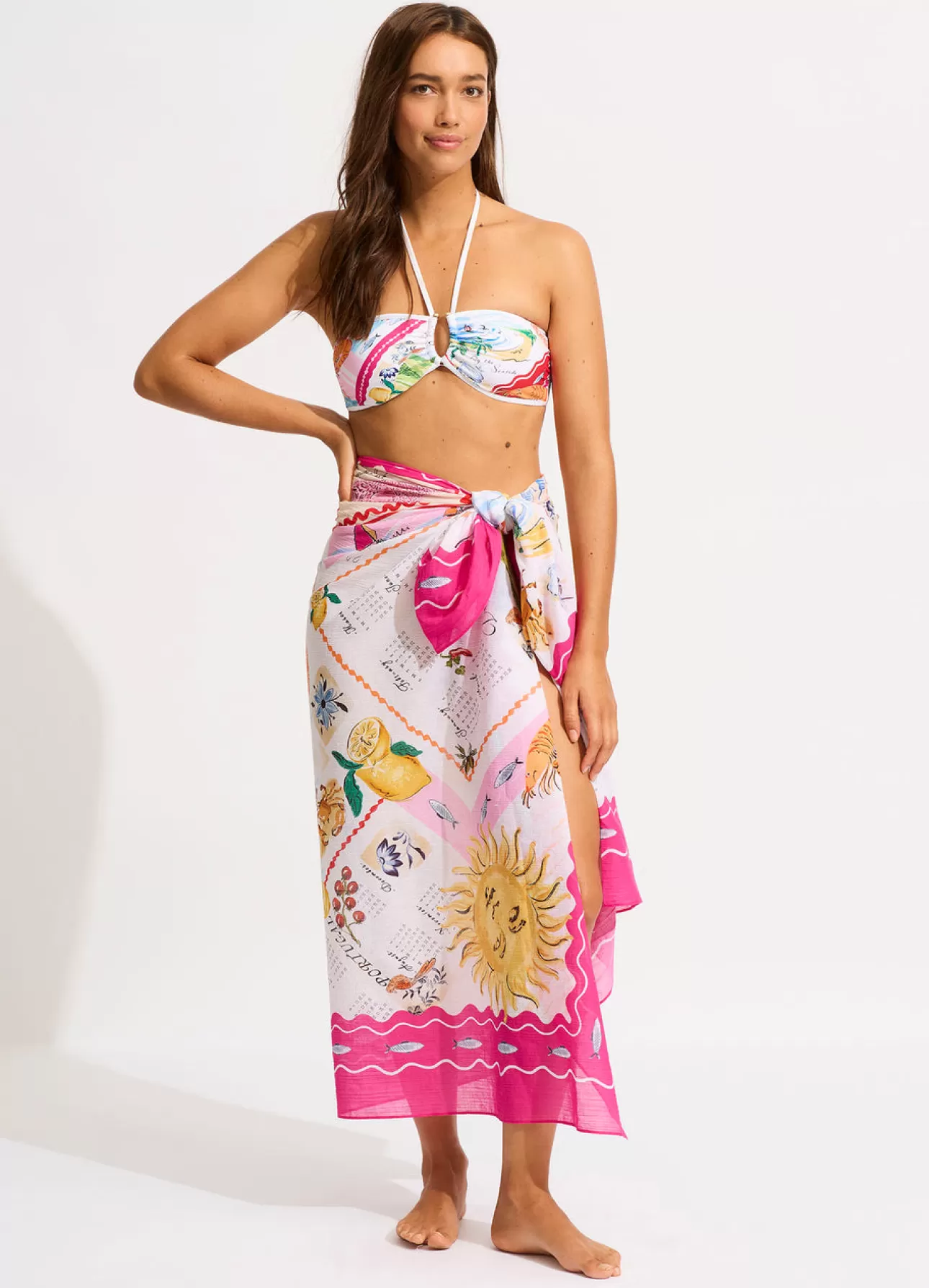 Seafolly Wish You Were Here Sarong -