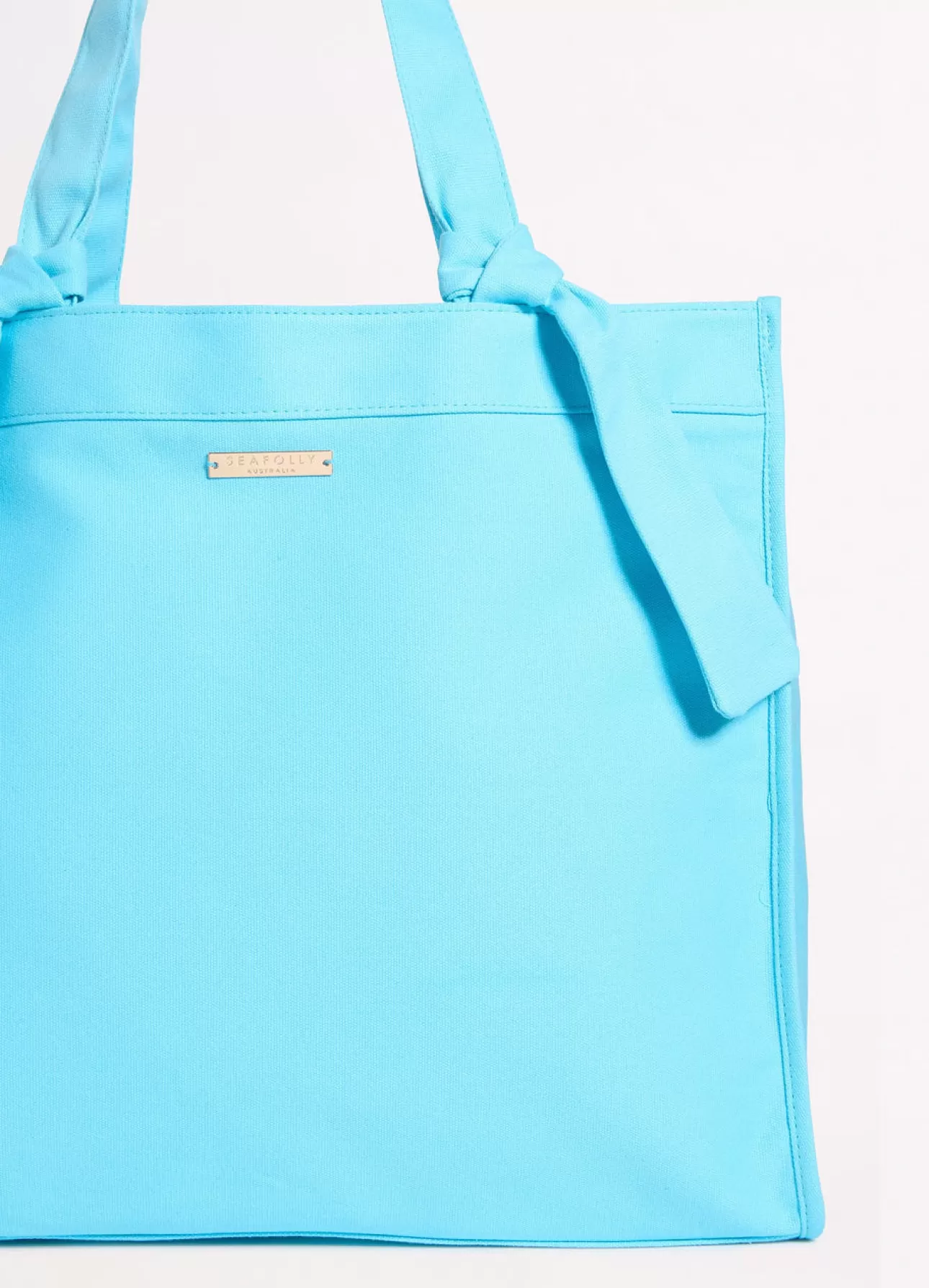 Seafolly Wish You Were Here Tie Strap Tote Bag -